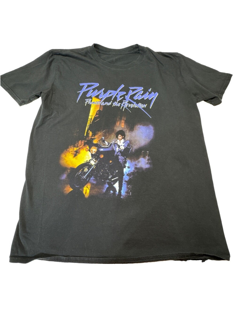 PRINCE AND THE REVOLUTION PURPLE RAIN The Prince Estate Men’s size XL T-Shirt